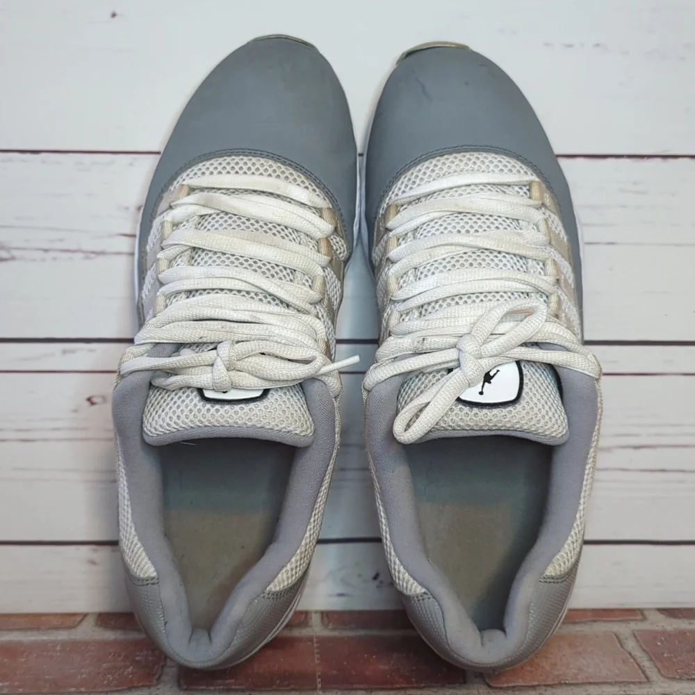 Jordan 2011 CMFT Viz Air‎ 11 Cool Grey White 444905-101 Mens Shoes Low Mesh 10.5
